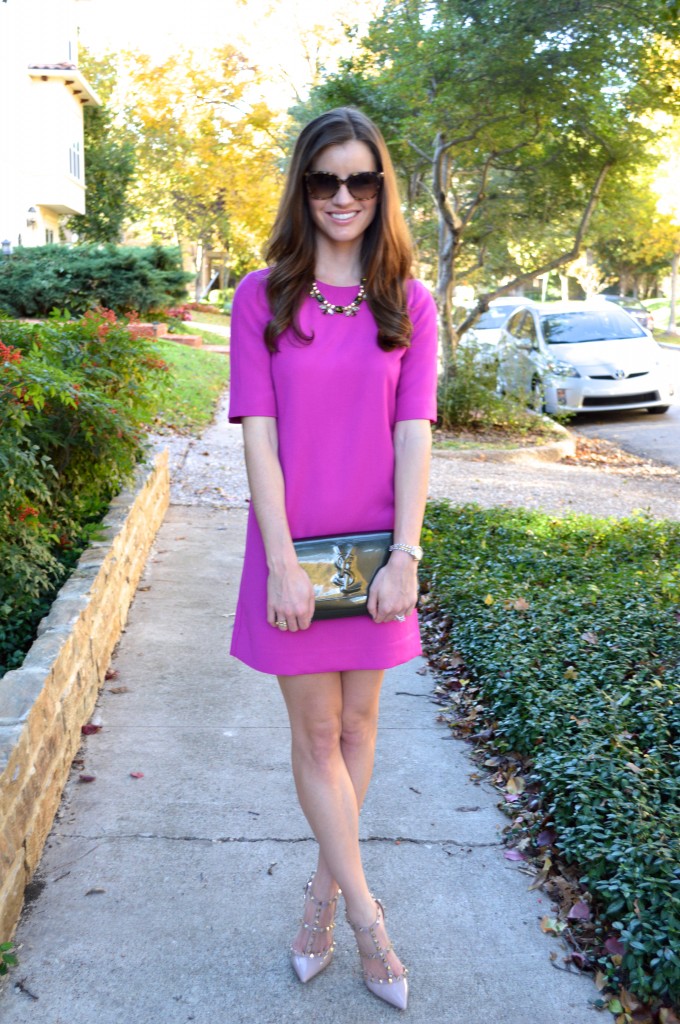 pink dress