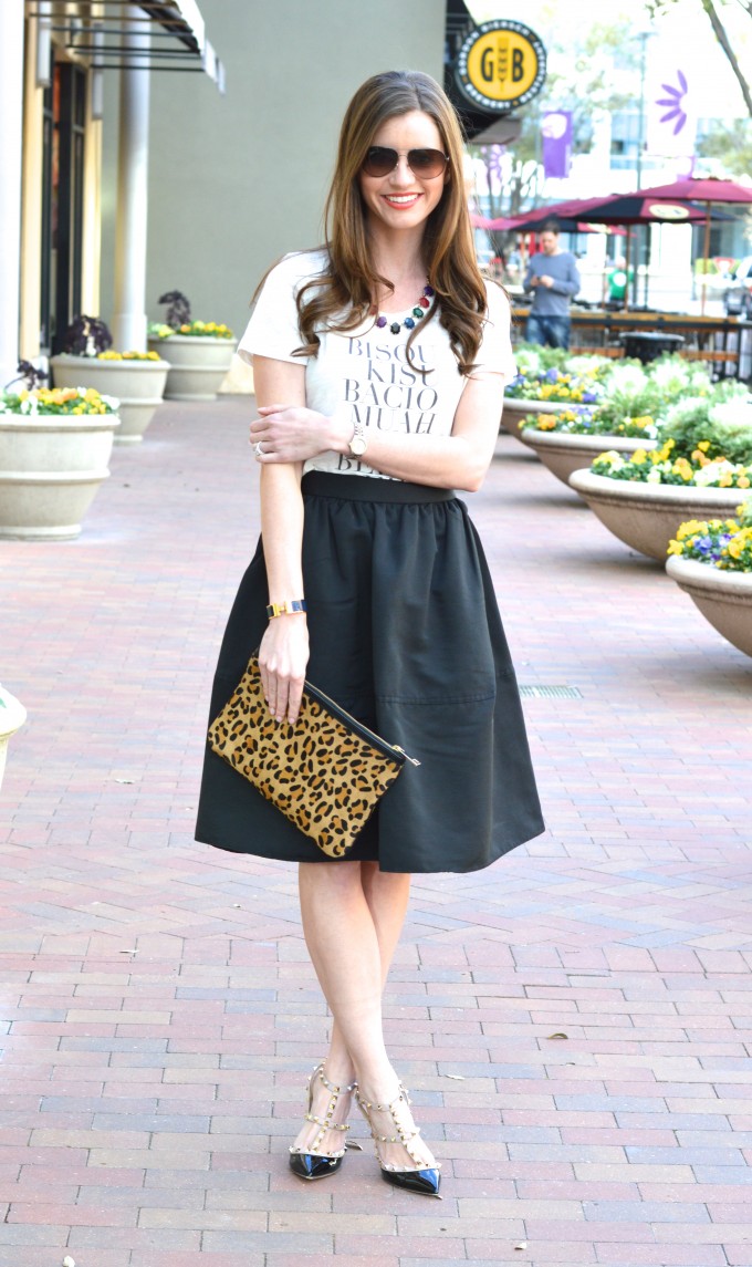 Express black hotsell midi skirt