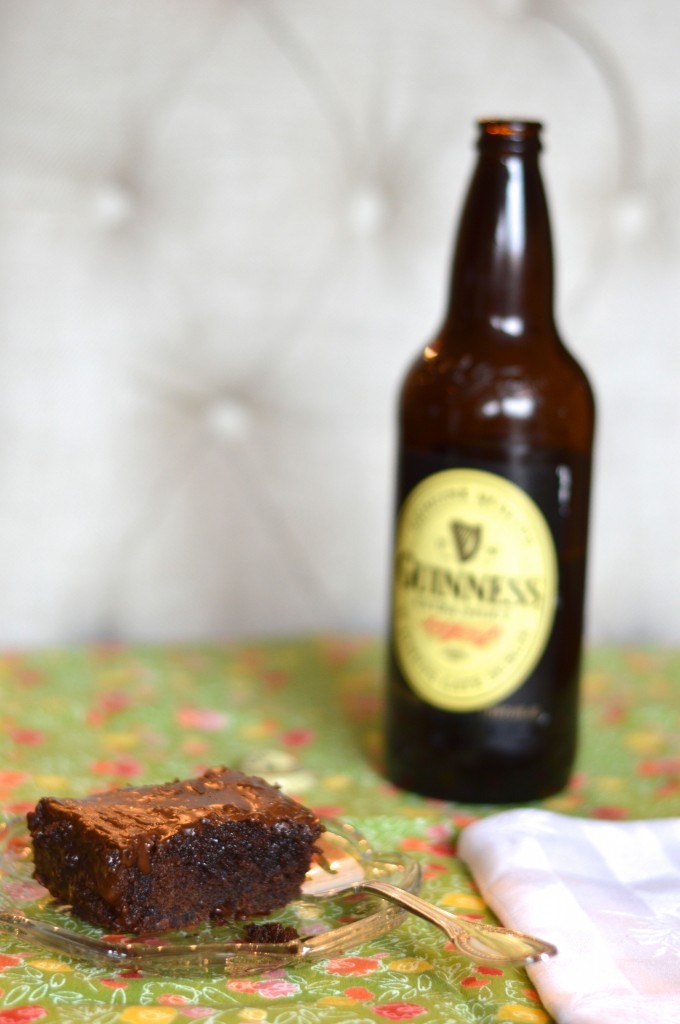 guinness stout brownies - bishop&holland