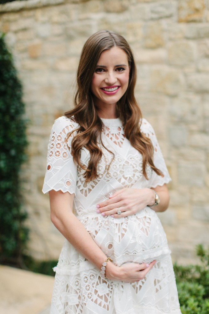 In the style outlet white lace dress