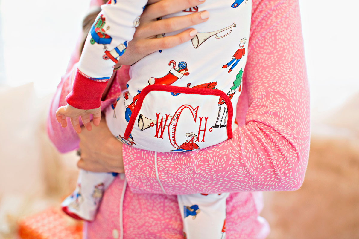 baby boy Christmas pajamas