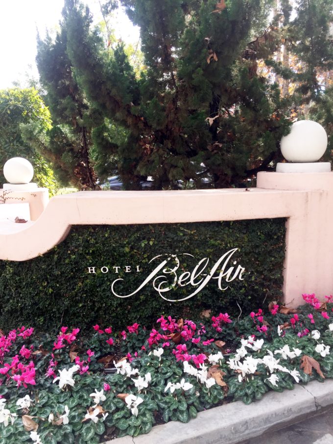 entrance to The Hotel Bel_air