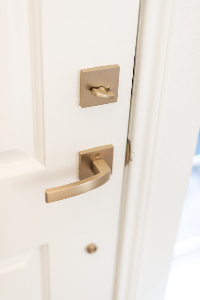 changing door knobs levers for outside doors