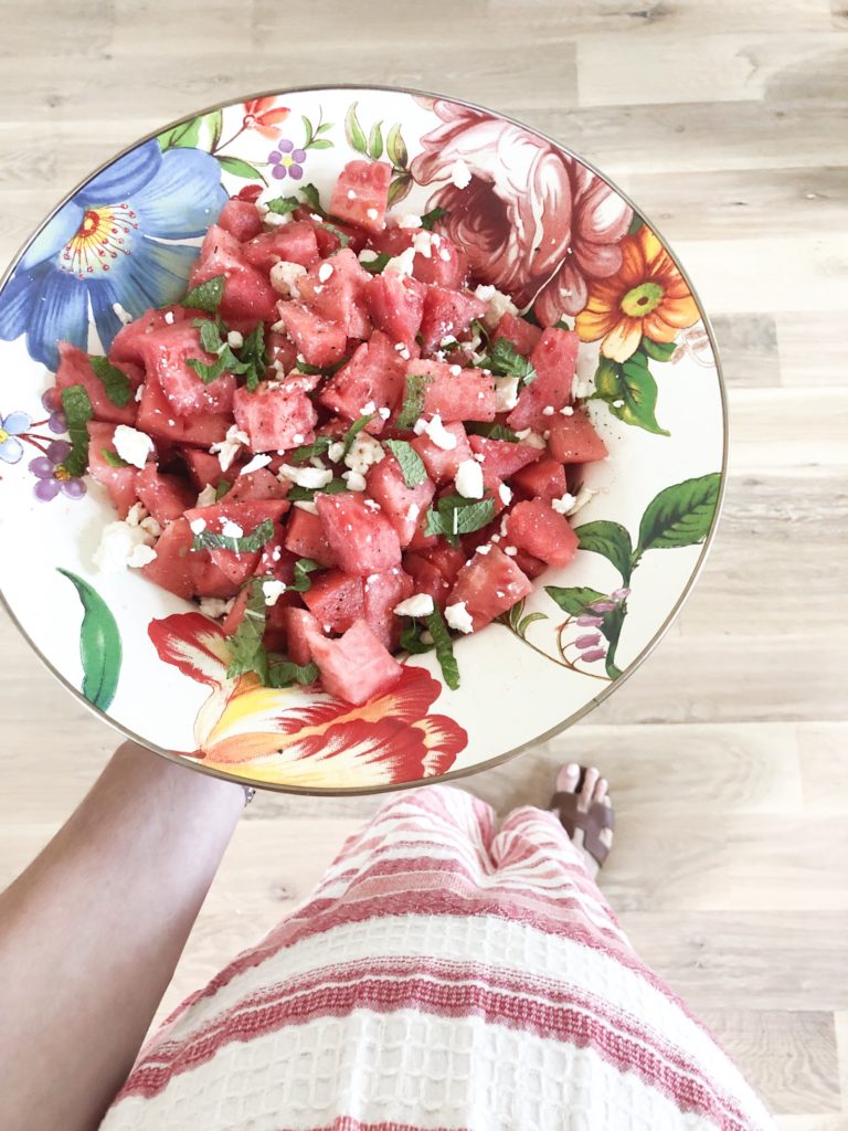 watermelon salad