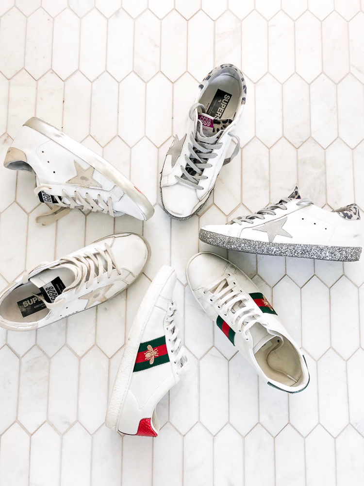 gucci sneakers vs golden goose