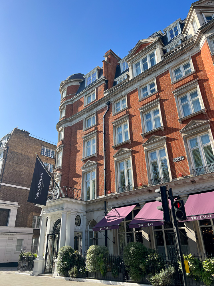 outside view of the cadogan hotel london