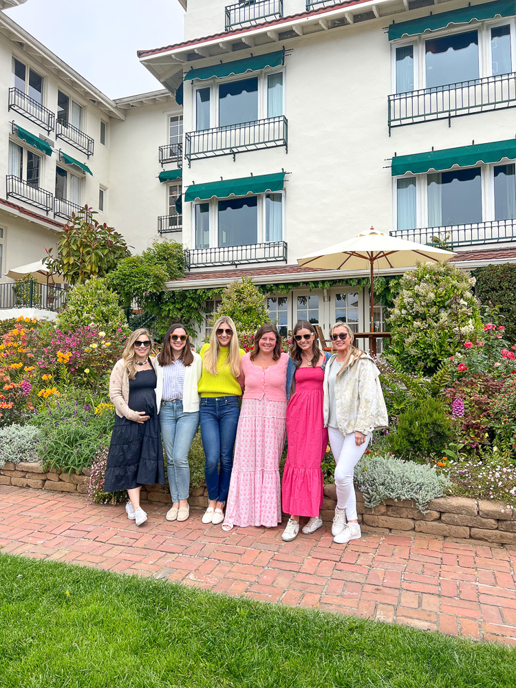 group of women posing for a photo in carmel ca